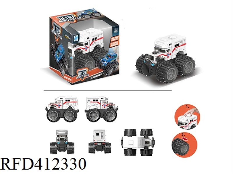 DEFORMED WHEEL BONE VIBRATOR AMBULANCE