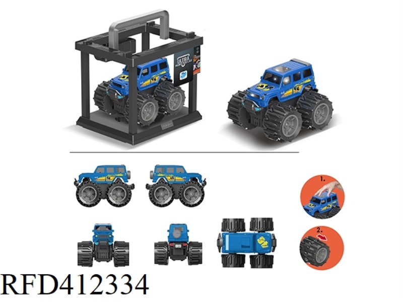 DEFORMATION WHEEL BIG G RACING CAR