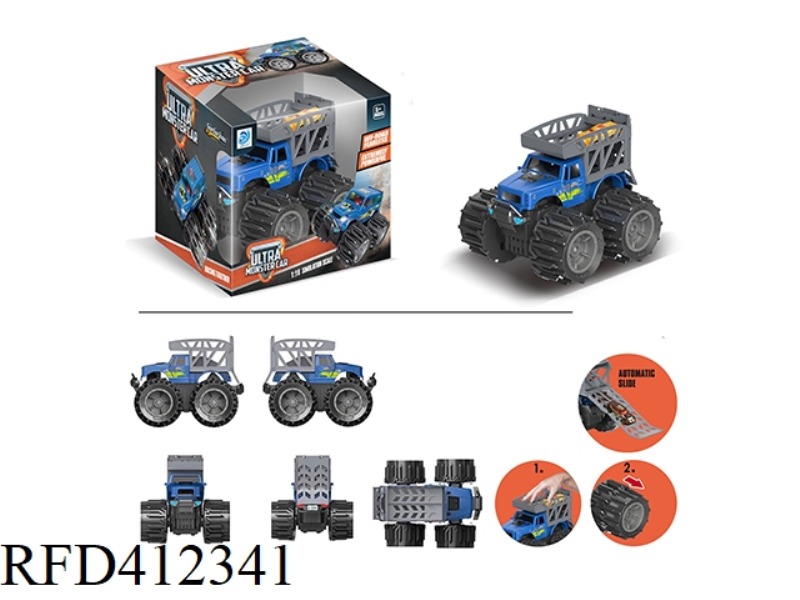 DEFORMATION WHEEL PICKUP RACING TRANSPORTER