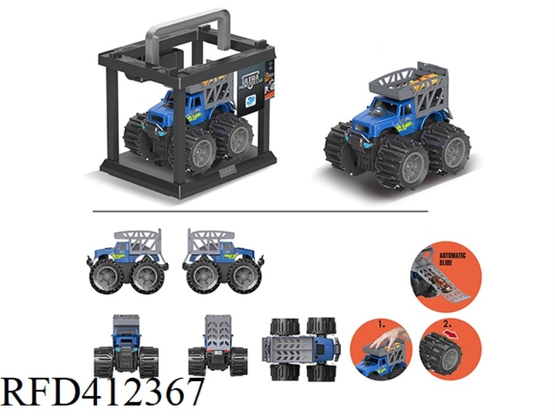 DEFORMATION WHEEL PICKUP RACING TRANSPORTER