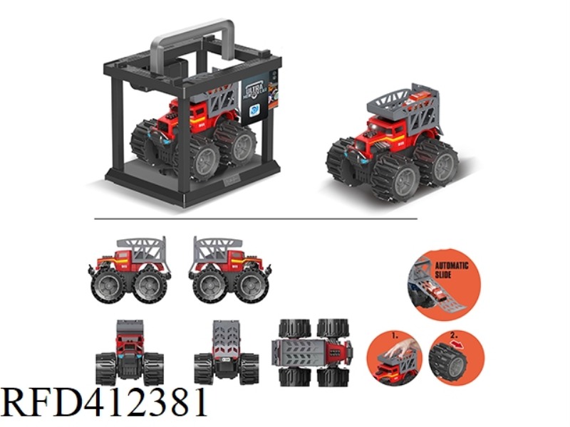 DEFORMATION WHEEL BONE VIBRATOR FIRE TRANSPORT VEHICLE