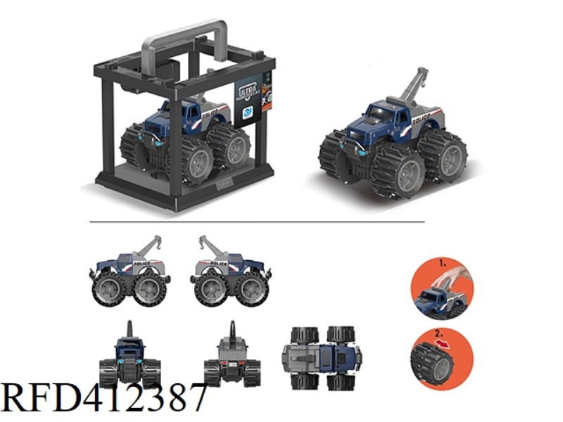 DEFORMATION WHEEL PICKUP RESCUE VEHICLE
