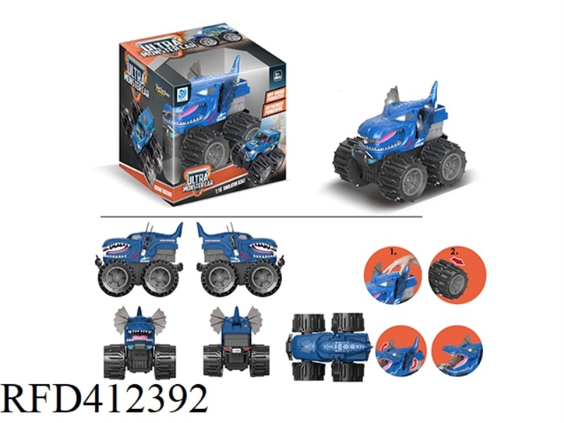 DEFORMATION WHEEL SHARK CAR