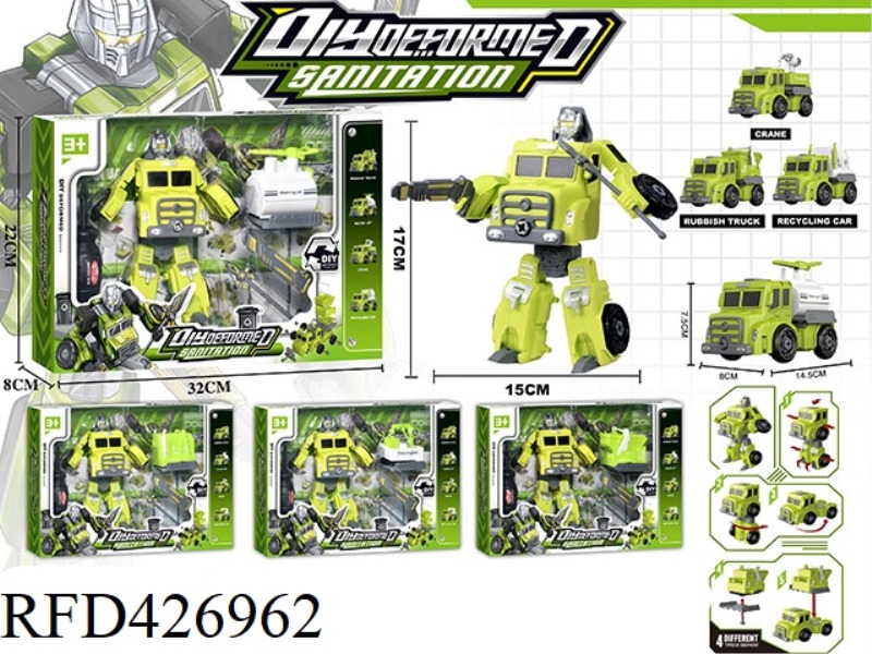 SANITATION DISASSEMBLY AND DEFORMATION SERIES