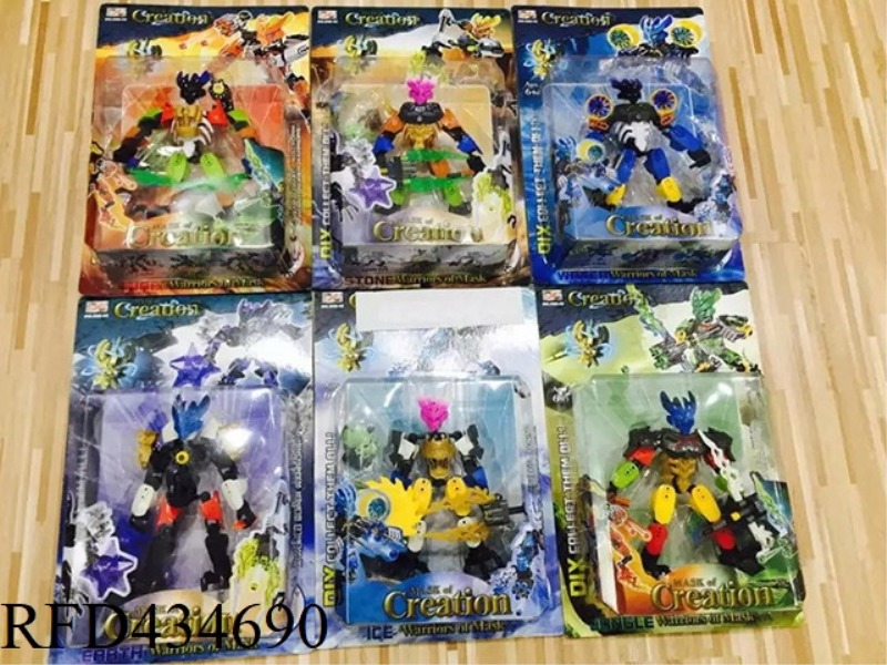 SIX MIXED SUITS OF BIOCHEMICAL SOLDIERS