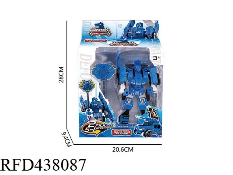 DEFORMED JEEP ROBOT (BLUE)