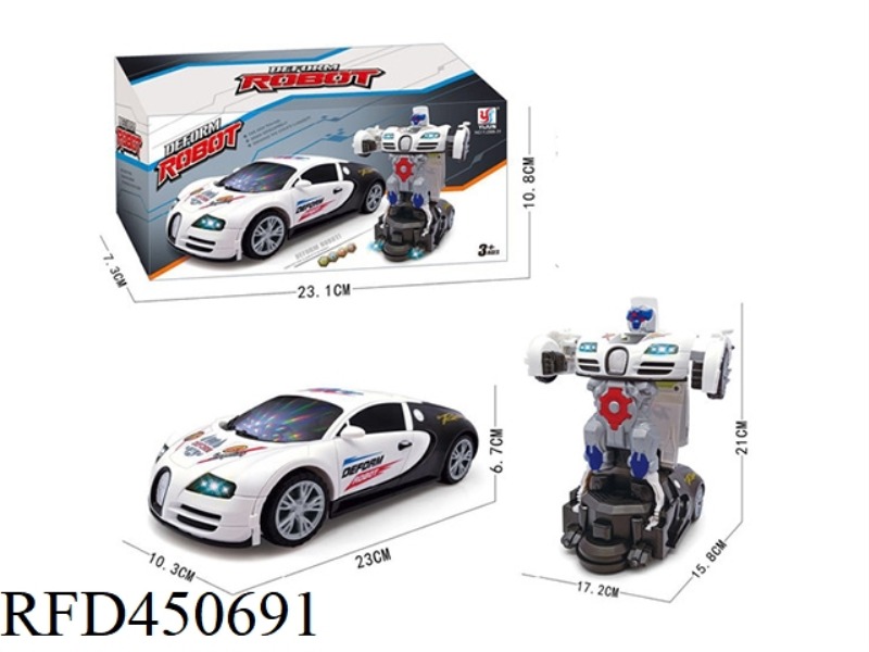 BUGATTI TRANSFORM CAR