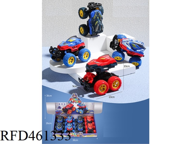 BIG CRASH DEFORMATION CAR 8PCS