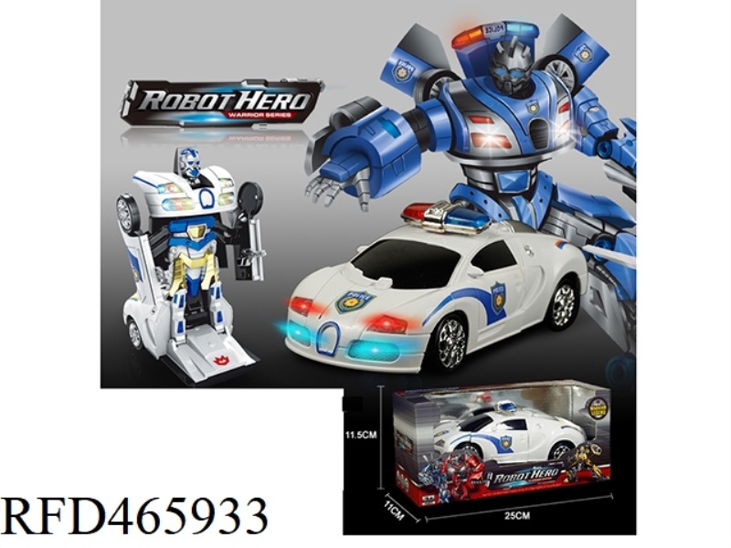 ELECTRIC DEFORMATION BUGATTI POLICE CAR