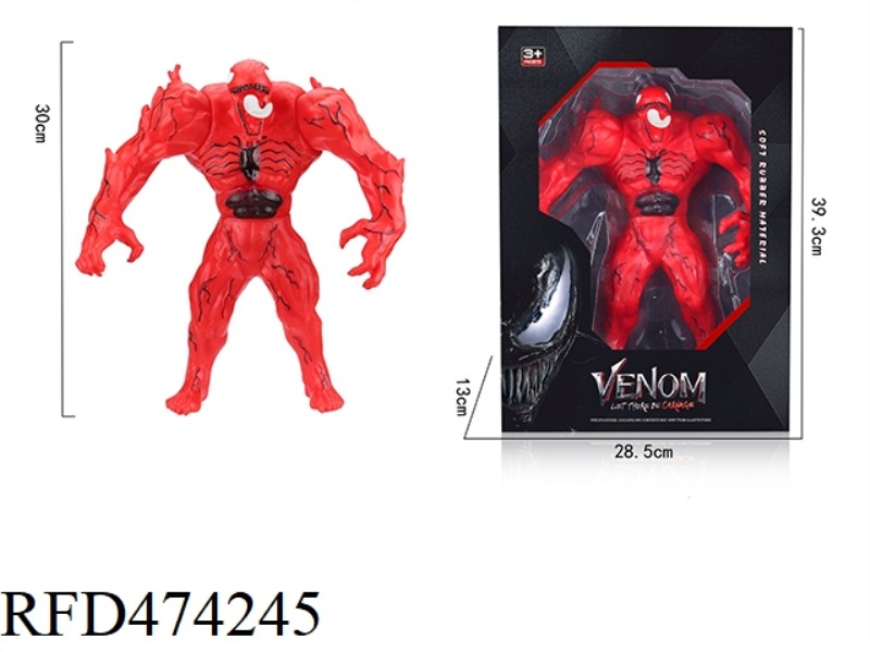 30CM VINYL VENOM (RED)