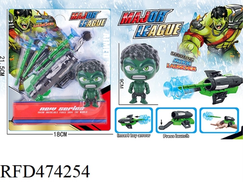 IRON MAN CATAPULT WITH DETACHABLE DOLL
