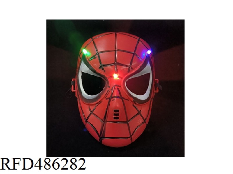 GLOWING SPIDER-MAN MASK