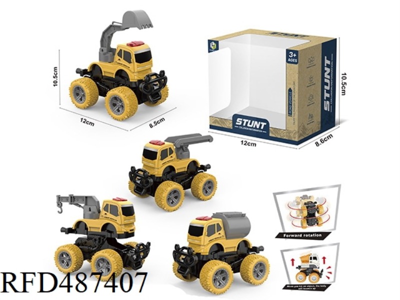 COLLISION DEFORMATION ENGINEERING VEHICLE
