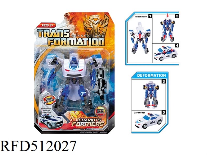 POLICE CAR SHAPE-SHIFTING AUTOBOT