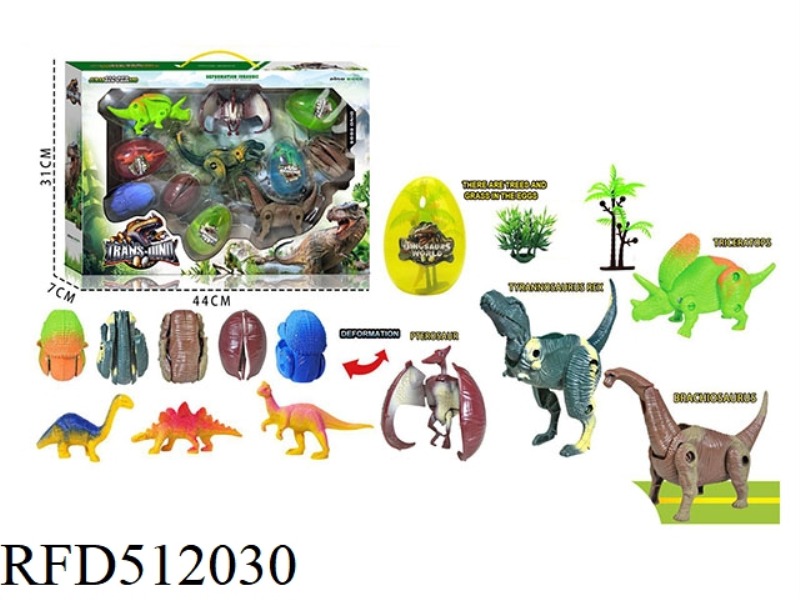 SHAPE-SHIFTING DINOSAUR EGGS