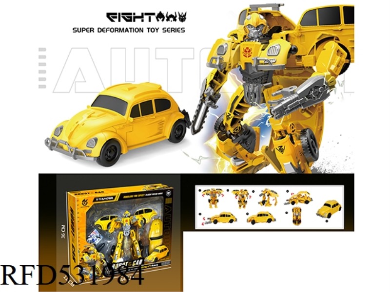 TRANSFORMERS WASP GOD OF WAR BEETLE CAR