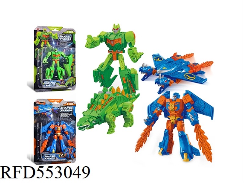 DINOSAUR MAN, PLANE MAN SHAPE-SHIFTING ROBOT
