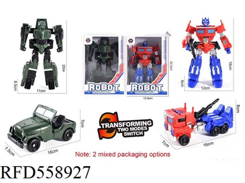 OPTIMUS PRIME/INSPECTOR MIXED SEMI-ALLOY DEFORMED BLOCKS