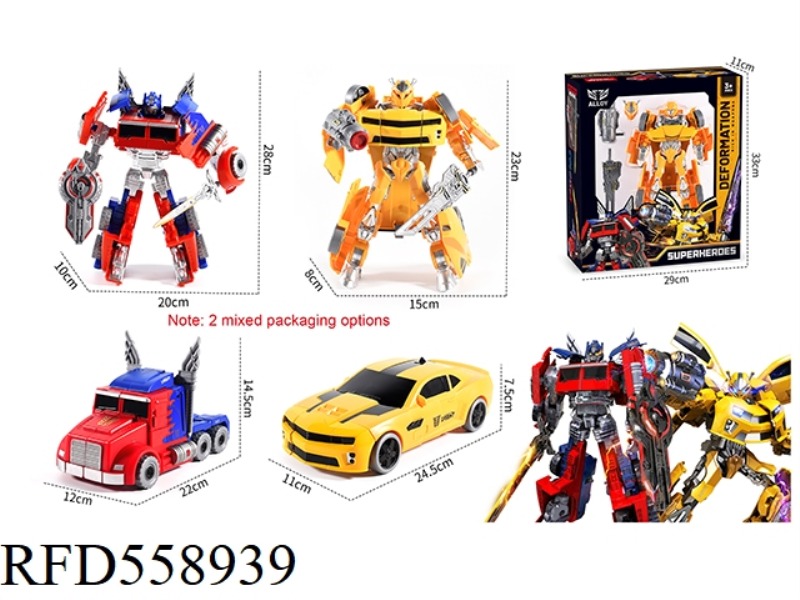 OPTIMUS PRIME/BUMBLEBEE AS TRANSFORMERS