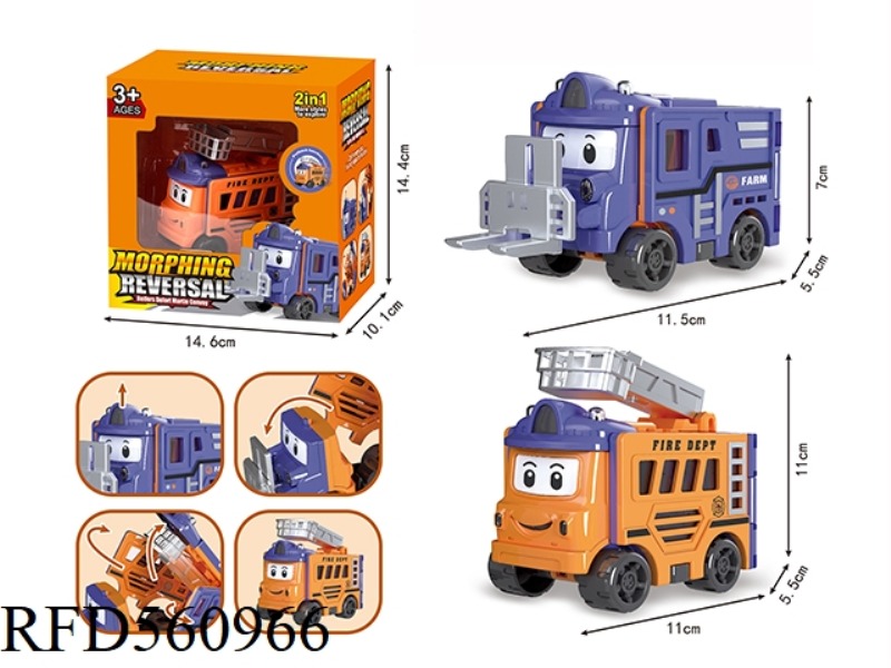 DEFORMATION TURNING FORCE REVERSING CAR