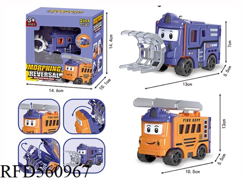 DEFORMATION TURNING FORCE REVERSING CAR