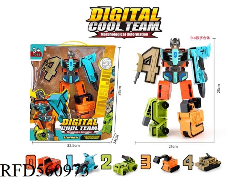 PUZZLE DIGITAL METAMORPHIC ROBOT