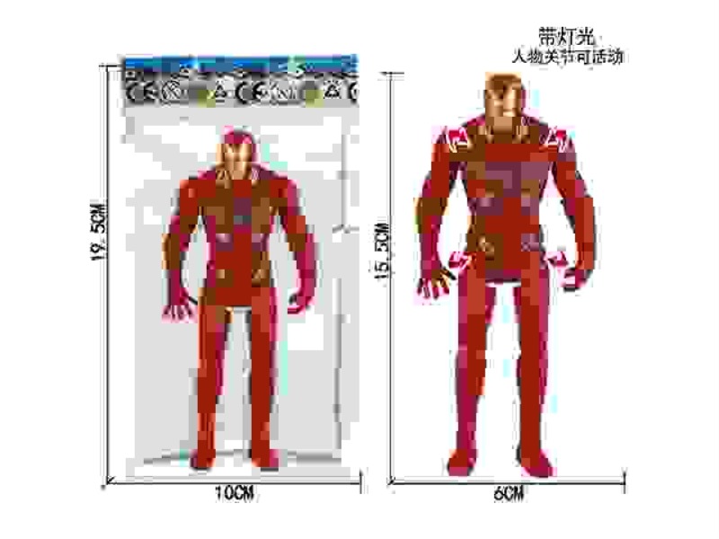 6.5 INCH IRON MAN (WITH LIGHT AND MOVABLE JOINTS)