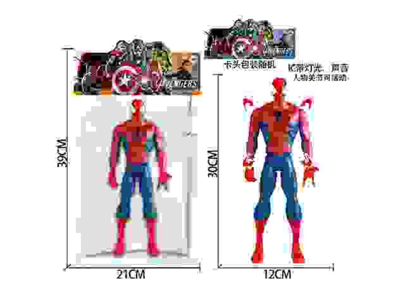12-INCH SPIDER-MAN (WITH LIGHT AND MUSIC AND MOVABLE JOINTS)