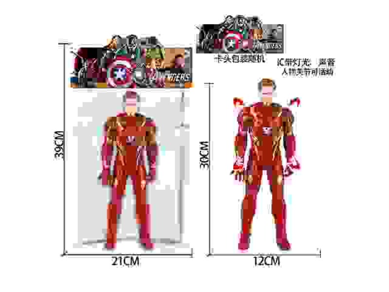 12-INCH IRON MAN (WITH LIGHTING AND MUSIC AND MOVABLE JOINTS)
