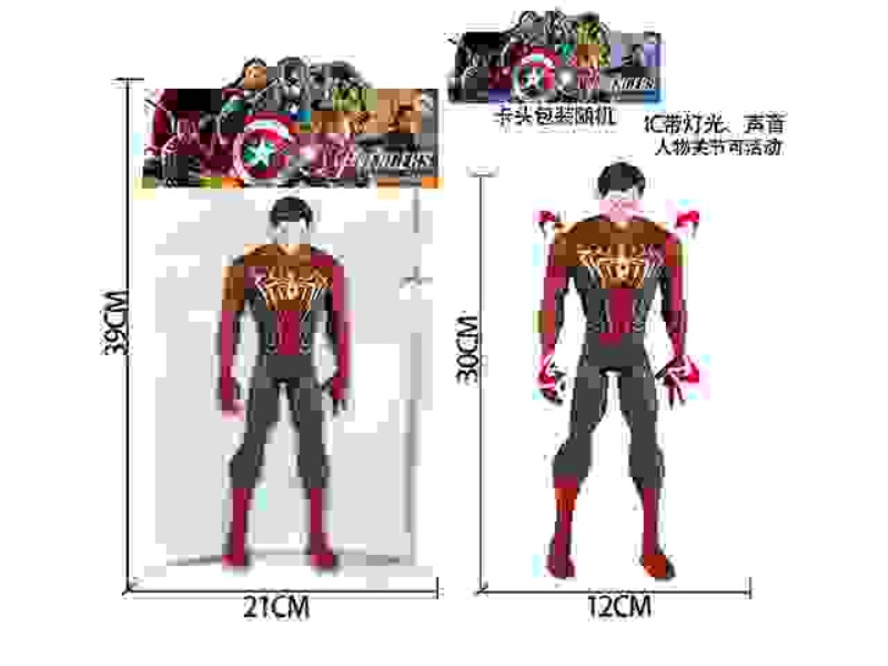 12-INCH SPIDER-MAN (WITH LIGHT AND MUSIC AND MOVABLE JOINTS)