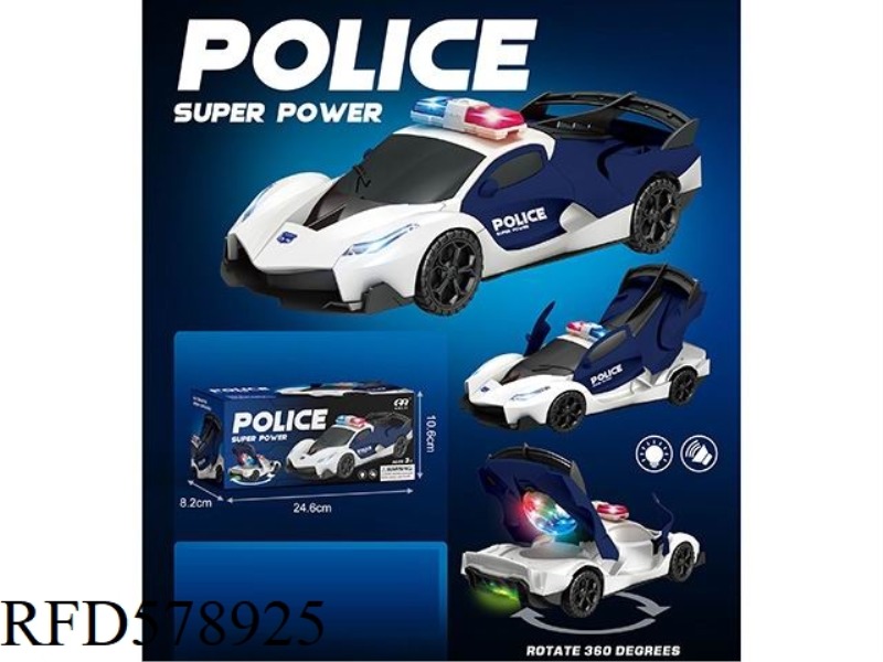 FERRARI POLICE CAR TRANSFORMER