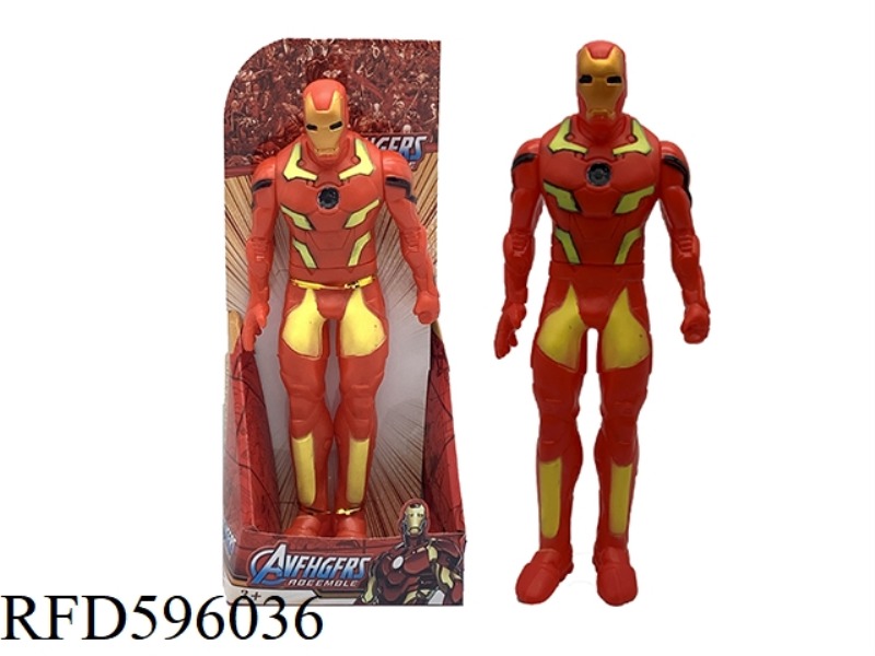 COMIC LEAGUE OF LEGENDS 11.5 INCH VINYL 2 GENERATION IRON MAN WITH THEME LIGHTING MUSIC
