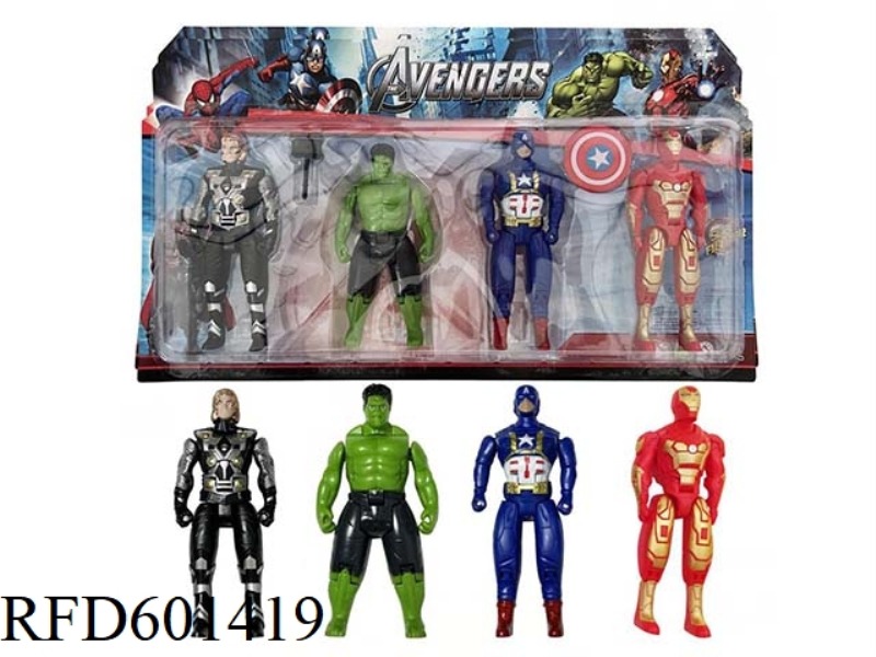 AVENGERS HULK THOR CAPTAIN AMERICA IRON MAN