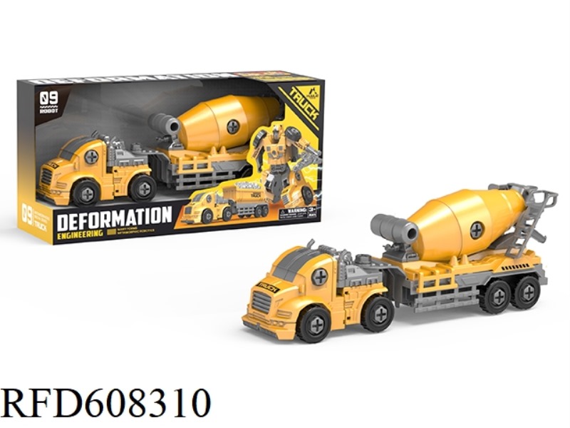 TRACTOR DEFORMATION ROBOT ENGINEERING MIXER