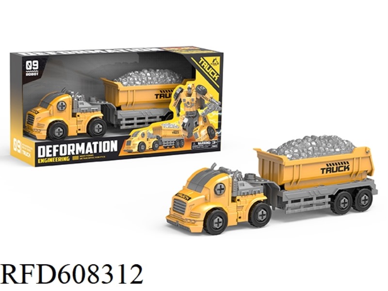 TRACTOR DEFORMATION ROBOT ENGINEERING SOIL VEHICLE