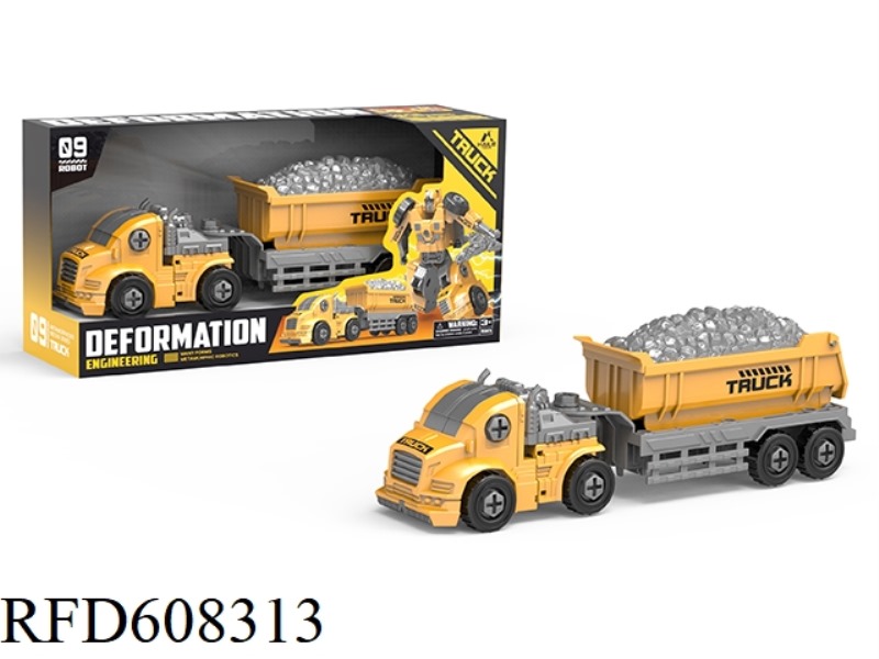 TRACTOR DEFORMATION ROBOT ENGINEERING SOIL VEHICLE