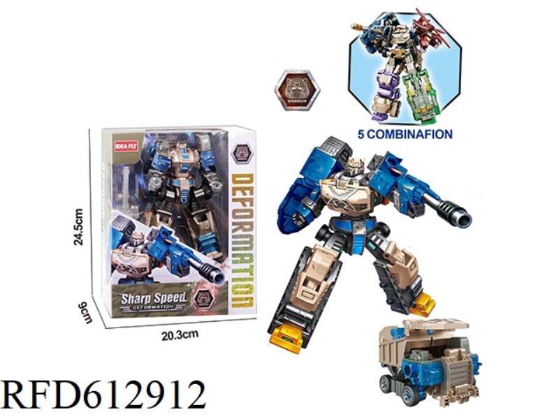 ANTI-COLLISION CAR TRANSFORMING ROBOT
