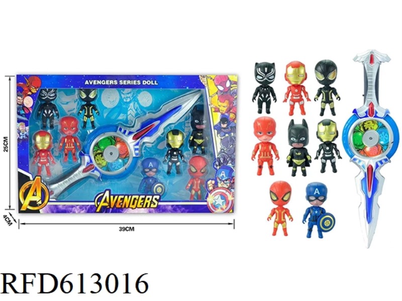 Q VERSION OF THE AVENGERS (ARMED)