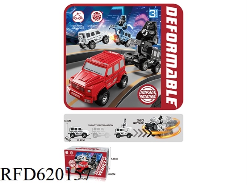COLLISION DEFORMING INERTIAL CAR