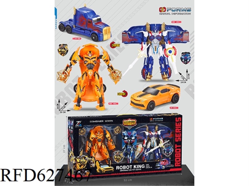 MUTANT DRAGON TO ROBOT OPTIMUS PRIME BUMBLEBEE