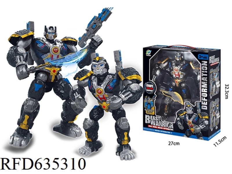 THE SHAPE-SHIFTING ROBOT GORILLA
