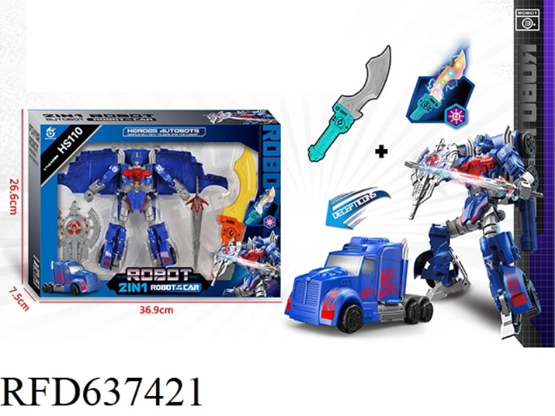 TRANSFORMERS WARLORD WITH A LIGHTSABER