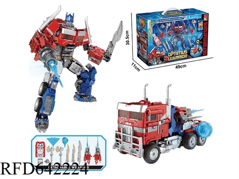 OPTIMUS PRIME TRANSFORMERS TOYS SEMI-ALLOY CAR ROBOT MODEL