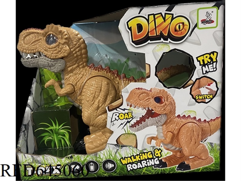 WALKING, TYRANNOSAURUS ACOUSTO-OPTIC