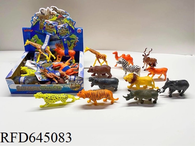 12-PACK IMITATION ANIMAL SUIT (6 INCHES)