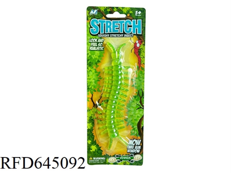 SOFT CENTIPEDE (LONG COVER TRANSPARENT COLOR)