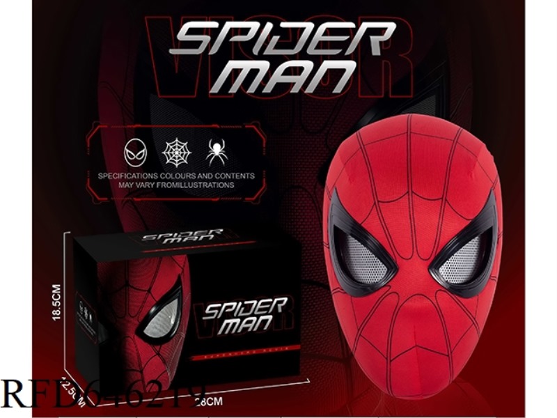 SPIDER-MAN RED HOOD MASK HELMET (MANUAL VERSION)