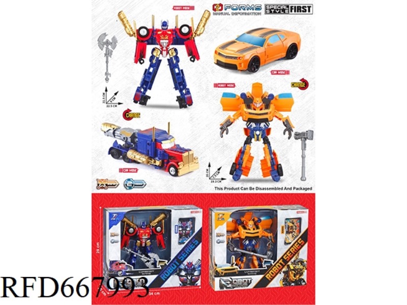 OPTIMUS PRIME, THE DEFORMED BUMBLEBEE