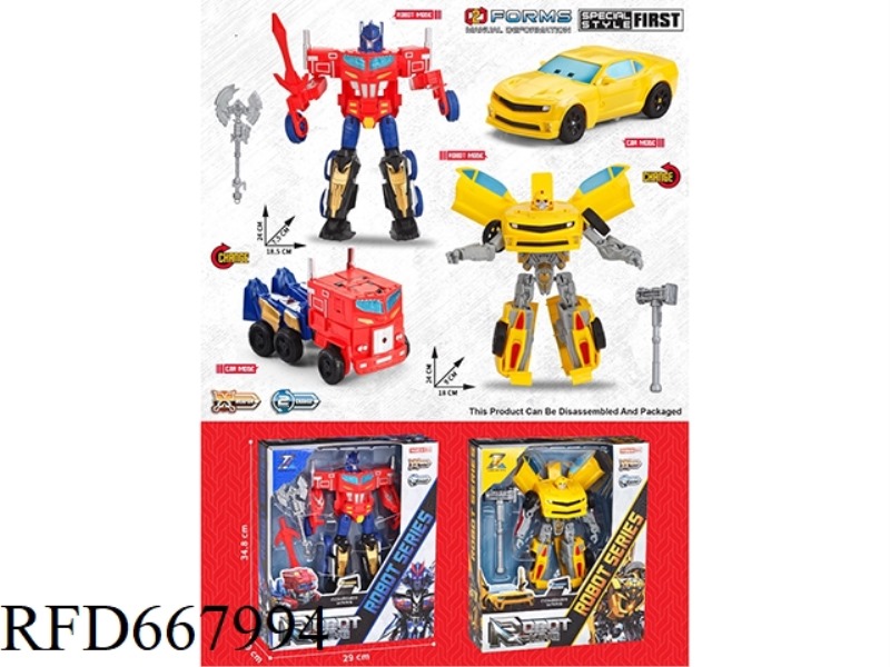 OPTIMUS PRIME, THE DEFORMED BUMBLEBEE