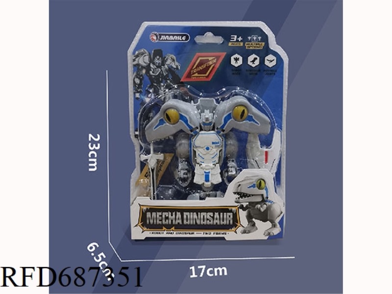 TRANSFORMING MECH DRAGON WARRIOR (THUNDER DRAGON)